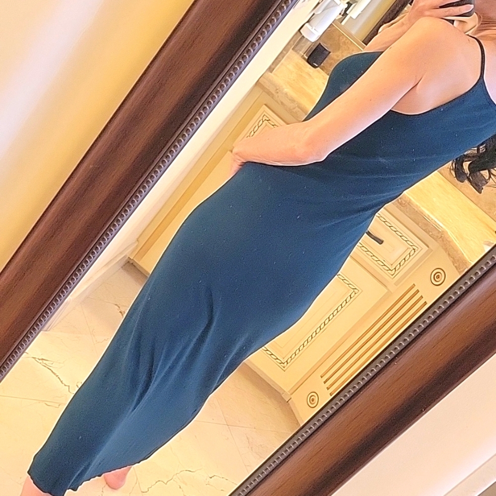 Forever 21 Rich Team Cami Micro-Ribbed Maxi Dress, M - Picture 5 of 16